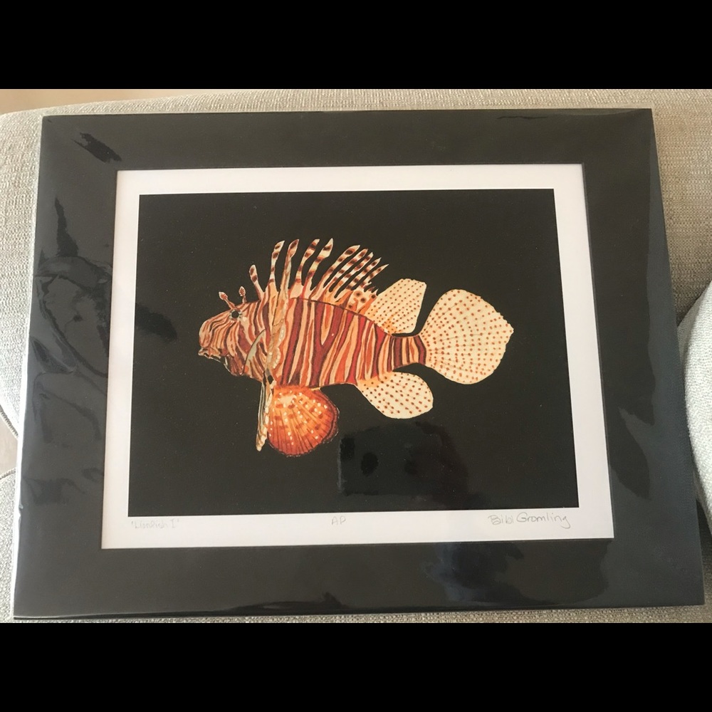 Lionfish Art Bibi Gromling